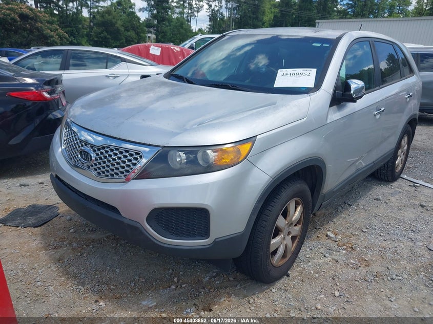 2011 Kia Sorento VIN 5XYKT3A18BG031826 IAAI salvage auction — SIDE, Salvage (Georgia), sold $1,150 on 2026-07-23 (photo 2)