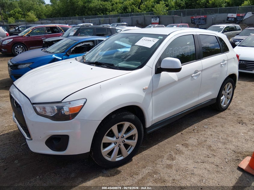2015 Mitsubishi VIN 4A4AR3AW5FE025480 IAAI salvage auction — NORMAL WEAR, Clear (Minnesota), sold $525 on 2026-07-22 (photo 2)