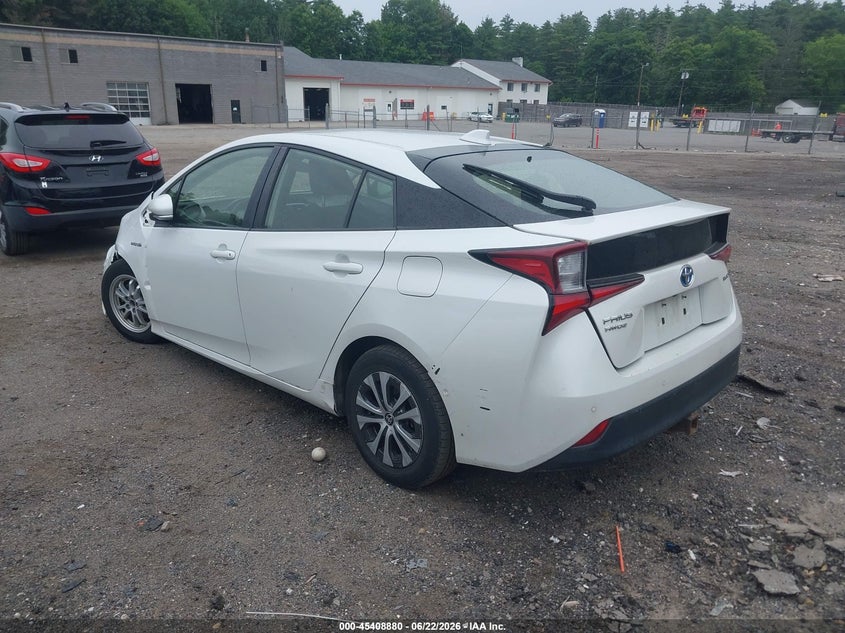 2021 Toyota Prius VIN JTDL9MFU7M3025714 IAAI salvage auction — LEFT FRONT, Salvage (Idaho), sold $5,200 on 2026-07-31 (photo 3)