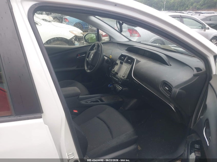 2021 Toyota Prius VIN JTDL9MFU7M3025714 IAAI salvage auction — LEFT FRONT, Salvage (Idaho), sold $5,200 on 2026-07-31 (photo 5)