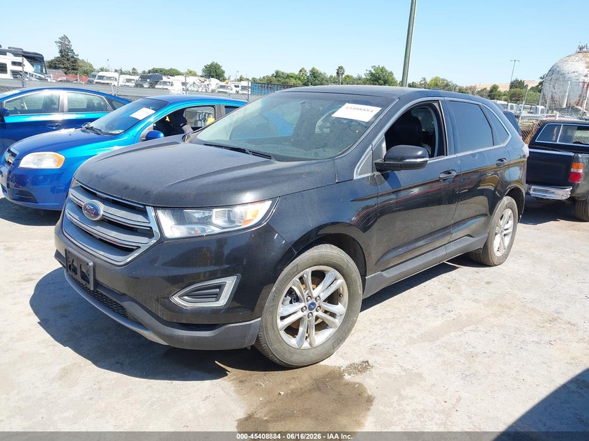 2015 Ford Edge VIN 2FMPK3J94FBB30793 IAAI salvage auction — NORMAL WEAR, Clear - Dealer Only (California), sold $1,825 on 2026-07-09 (photo 2)
