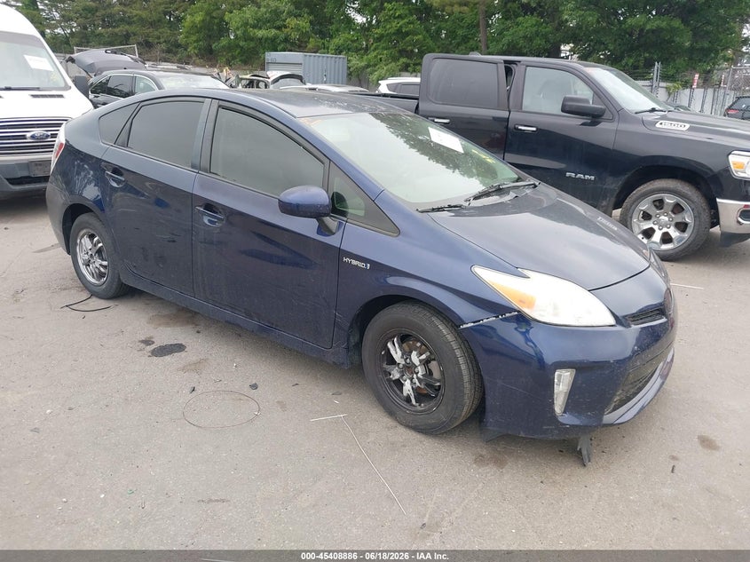 2012 Toyota Prius VIN JTDKN3DU4C1491664 IAAI salvage auction — THEFT, Salvage Title, sold $25 on 2026-07-28 (photo 1)