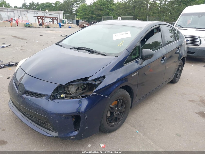 2012 Toyota Prius VIN JTDKN3DU4C1491664 IAAI salvage auction — THEFT, Salvage Title, sold $25 on 2026-07-28 (photo 6)