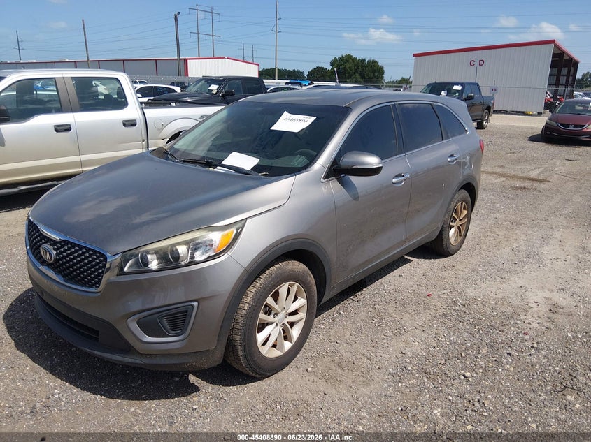 2018 Kia Sorento VIN 5XYPG4A36JG383738 IAAI salvage auction — NORMAL WEAR, Clear (Louisiana), sold $2,050 on 2026-07-24 (photo 2)