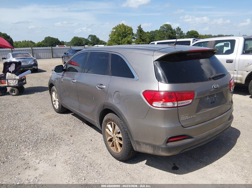 2018 Kia Sorento VIN 5XYPG4A36JG383738 IAAI salvage auction — NORMAL WEAR, Clear (Louisiana), sold $2,050 on 2026-07-24 (photo 3)