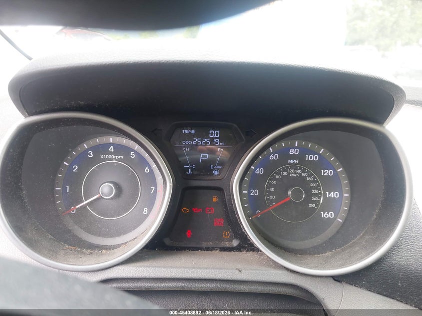 2012 Hyundai Elantra VIN KMHDH4AEXCU176087 IAAI salvage auction — NORMAL WEAR, Clear (Virginia), sold $200 on 2026-07-21 (photo 7)