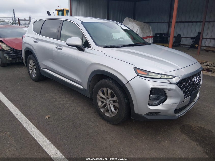 2019 Hyundai Santa fe VIN 5NMS23AD0KH010519 IAAI salvage auction — REAR END, Salvage (Mississippi), sold $4,150 on 2026-07-09 (photo 1)