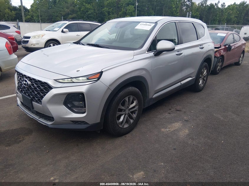 2019 Hyundai Santa fe VIN 5NMS23AD0KH010519 IAAI salvage auction — REAR END, Salvage (Mississippi), sold $4,150 on 2026-07-09 (photo 2)