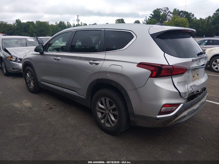 2019 Hyundai Santa fe VIN 5NMS23AD0KH010519 IAAI salvage auction — REAR END, Salvage (Mississippi), sold $4,150 on 2026-07-09 (photo 3)