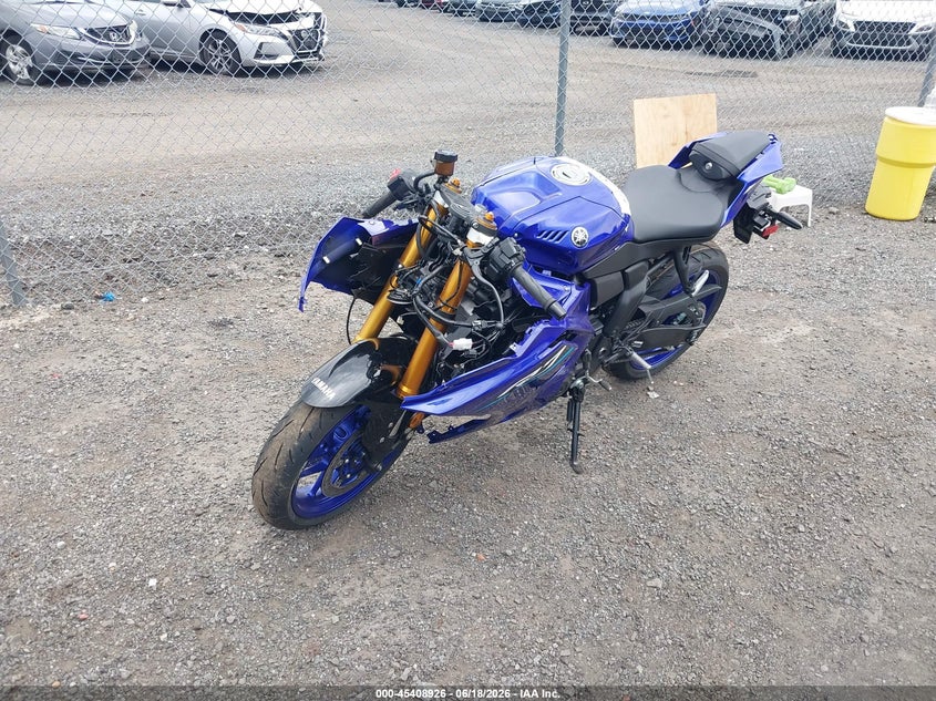 2026 Yamaha Yzf VIN JYARM60E4TA003200 IAAI salvage auction — FRONT & REAR, Salvage (New Jersey), sold $1,350 on 2026-09-24 (photo 2)