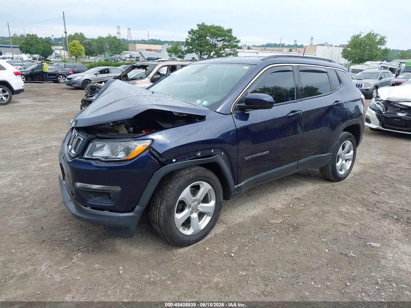 2020 Jeep Compass VIN 3C4NJDBB9LT100937 IAAI salvage auction — FRONT END, Wait Title, sold $1,500 on 2026-09-04 (photo 2)