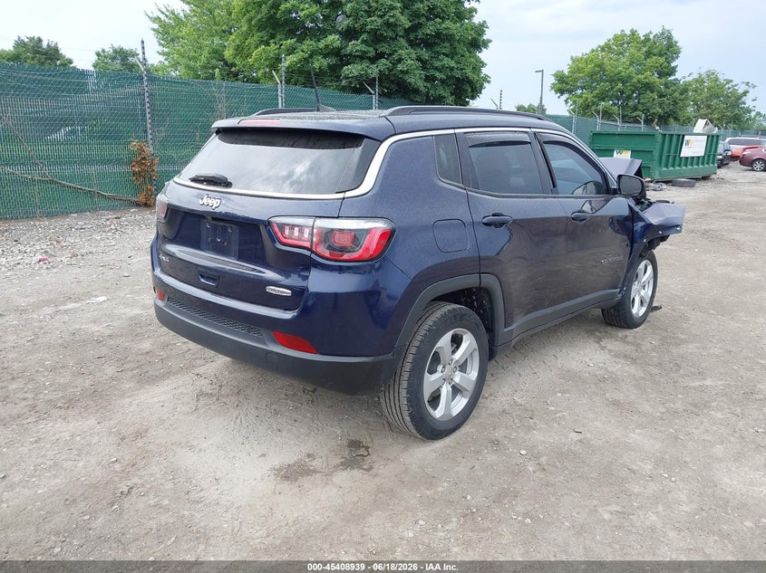 2020 Jeep Compass VIN 3C4NJDBB9LT100937 IAAI salvage auction — FRONT END, Wait Title, sold $1,500 on 2026-09-04 (photo 4)