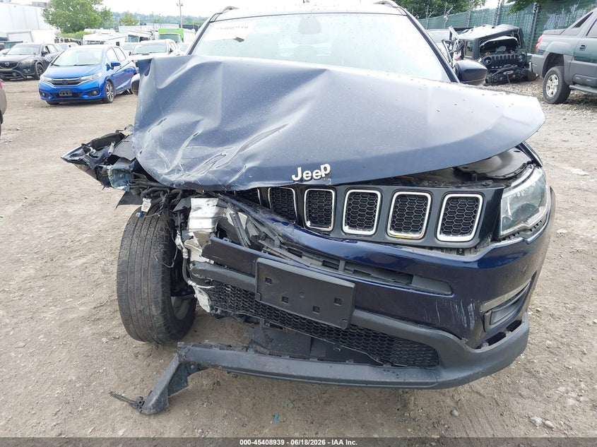 2020 Jeep Compass VIN 3C4NJDBB9LT100937 IAAI salvage auction — FRONT END, Wait Title, sold $1,500 on 2026-09-04 (photo 6)