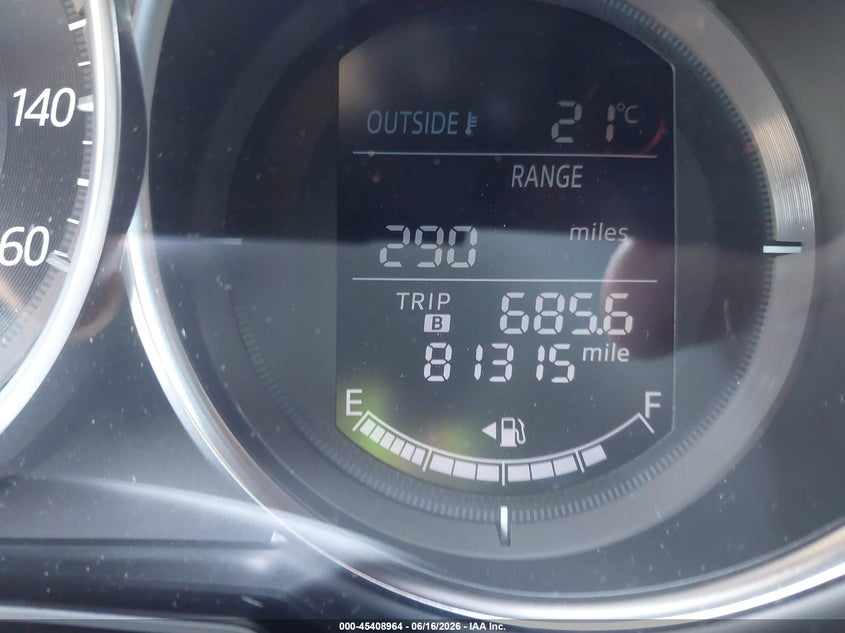 2016 Mazda Cx-5 VIN JM3KE4CY0G0763267 IAAI salvage auction — NORMAL WEAR, Salvage (California), sold $2,650 on 2026-07-29 (photo 7)