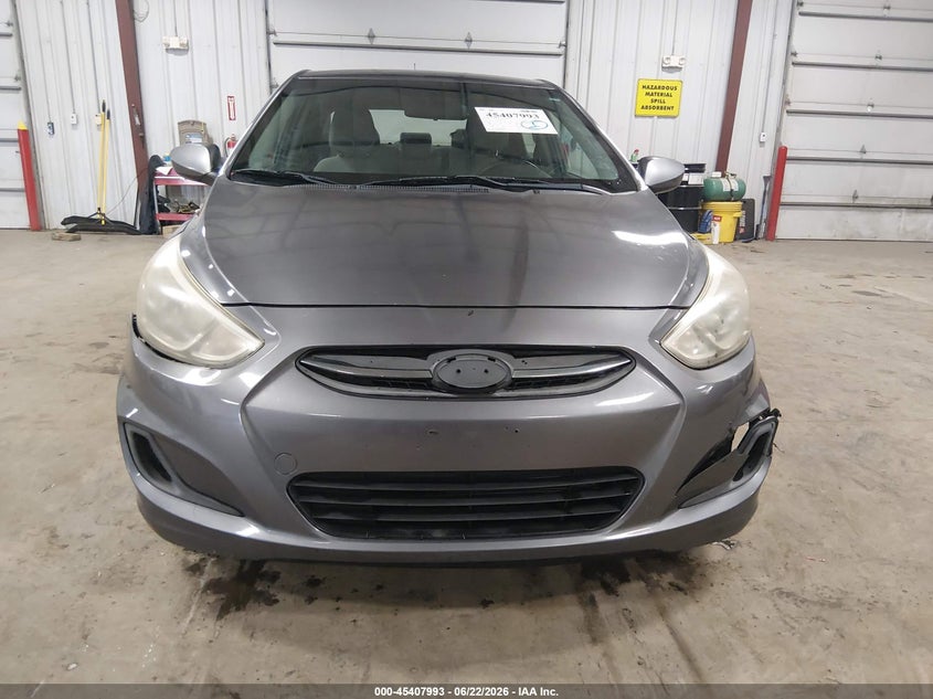 2017 Hyundai Accent VIN KMHCT4AE9HU242758 IAAI salvage auction — FRONT END, Salvage (Iowa), sold $1,225 on 2026-08-01 (photo 6)