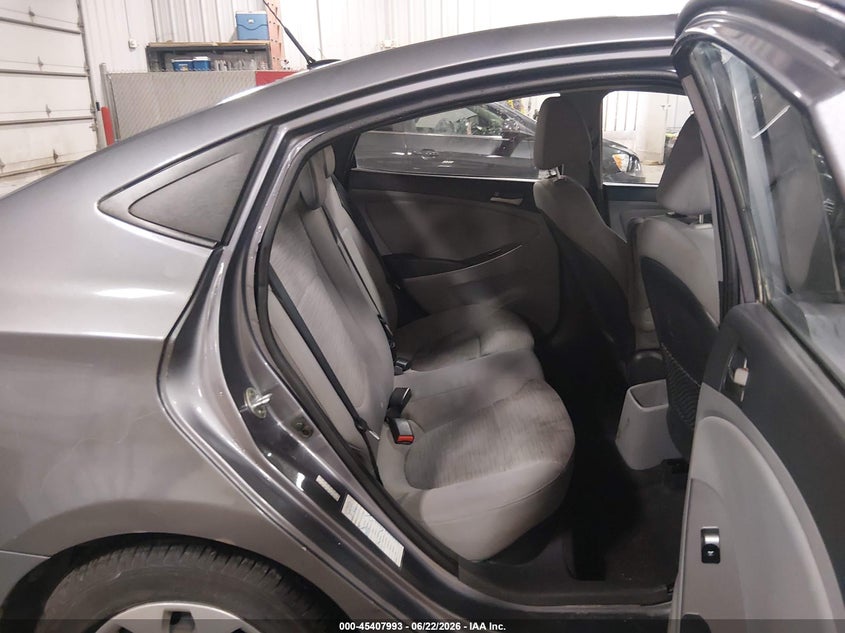 2017 Hyundai Accent VIN KMHCT4AE9HU242758 IAAI salvage auction — FRONT END, Salvage (Iowa), sold $1,225 on 2026-08-01 (photo 8)