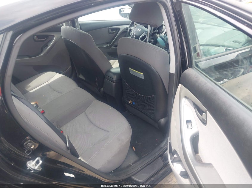 2016 Hyundai Elantra VIN KMHDH4AE7GU519086 IAAI salvage auction — SIDE, Salvage Title, sold $700 on 2026-07-29 (photo 8)