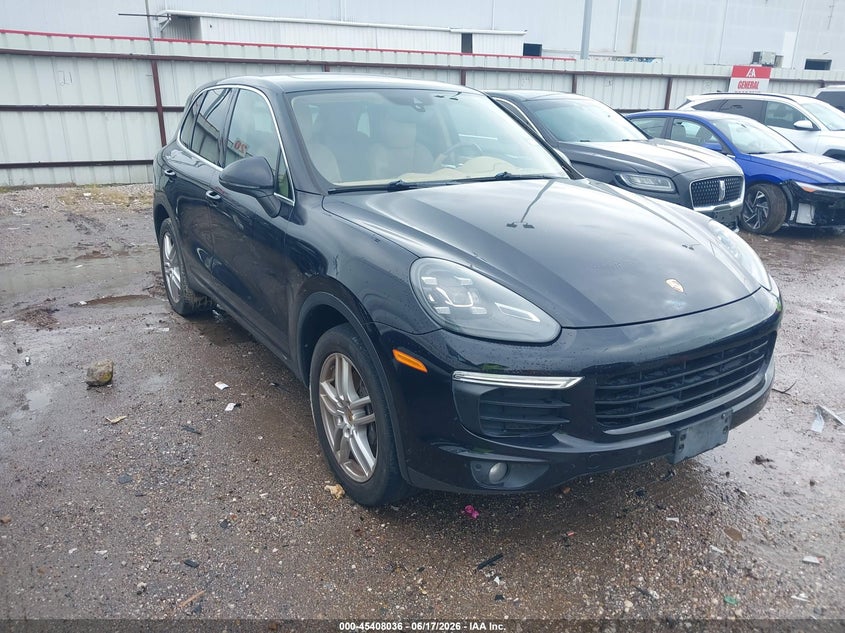 2016 Porsche Cayenne VIN WP1AA2A29GLA11423 IAAI salvage auction — NORMAL WEAR, Original (Texas), sold $3,050 on 2026-07-09 (photo 1)