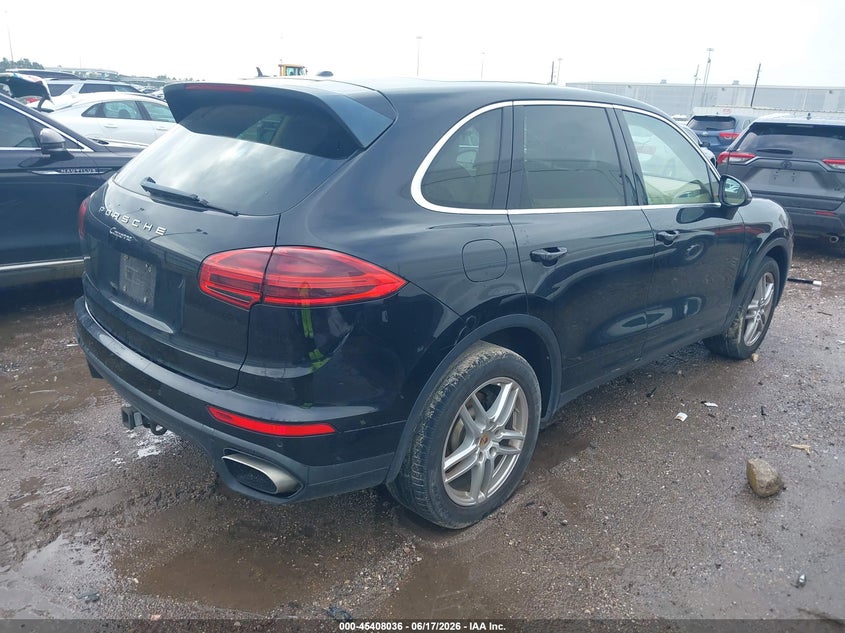 2016 Porsche Cayenne VIN WP1AA2A29GLA11423 IAAI salvage auction — NORMAL WEAR, Original (Texas), sold $3,050 on 2026-07-09 (photo 4)