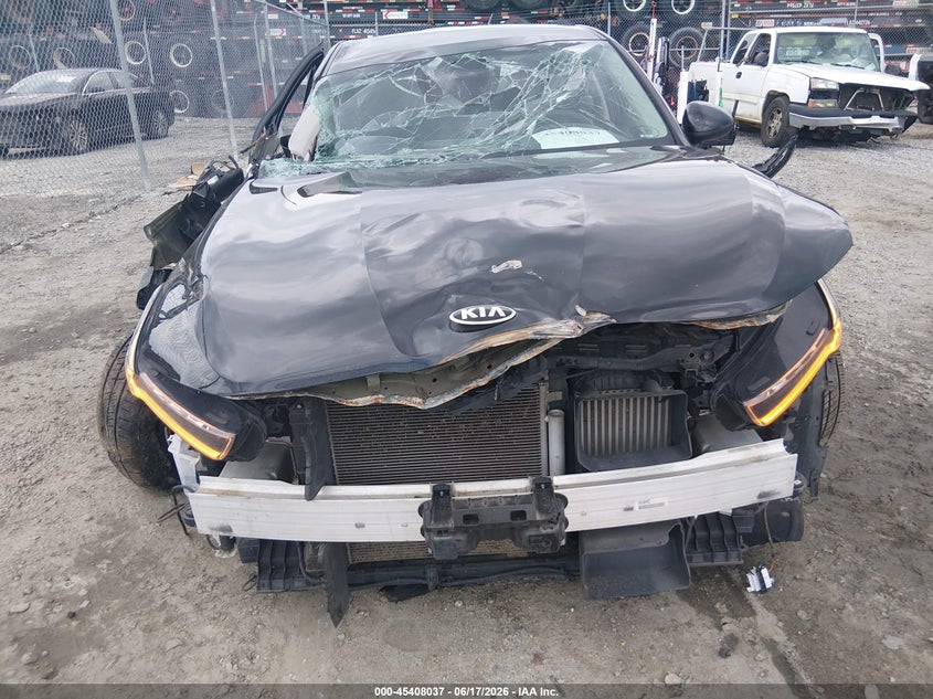 2021 Kia K5 VIN 5XXG24J26MG002260 IAAI salvage auction — FRONT END, Salvage (Georgia), sold $875 on 2026-07-31 (photo 6)
