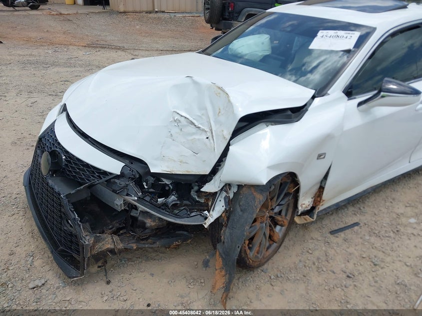 2023 Lexus Is VIN JTHGZ1E28P5032100 IAAI salvage auction — FRONT END, Salvage (Idaho), sold $4,550 on 2026-07-27 (photo 6)