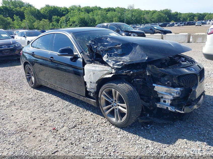 2018 BMW 4er VIN WBA4J3C53JBG95491 IAAI salvage auction — RIGHT FRONT, Salvage (Ohio), sold $2,800 on 2026-07-15 (photo 1)