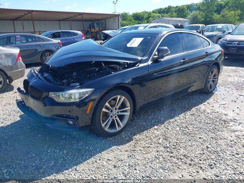 2018 BMW 4er VIN WBA4J3C53JBG95491 IAAI salvage auction — RIGHT FRONT, Salvage (Ohio), sold $2,800 on 2026-07-15 (photo 2)