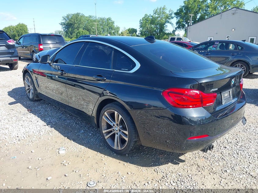 2018 BMW 4er VIN WBA4J3C53JBG95491 IAAI salvage auction — RIGHT FRONT, Salvage (Ohio), sold $2,800 on 2026-07-15 (photo 3)