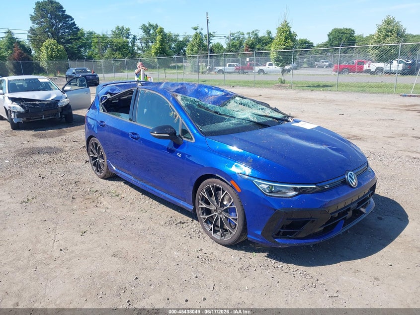 2025 Volkswagen Golf r VIN WVWEB7CDXSW210726 IAAI salvage auction — ALL OVER, Salvage Title, sold $7,000 on 2026-07-31 (photo 1)