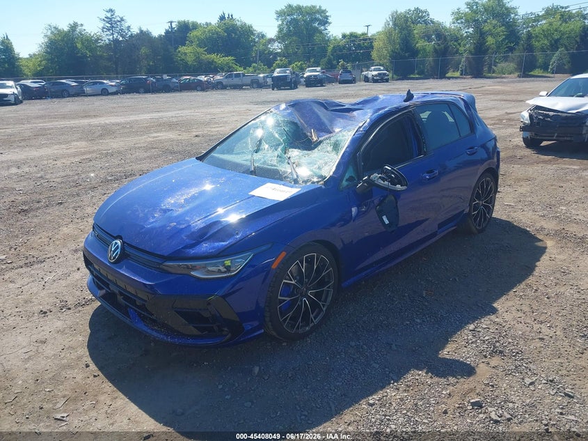 2025 Volkswagen Golf r VIN WVWEB7CDXSW210726 IAAI salvage auction — ALL OVER, Salvage Title, sold $7,000 on 2026-07-31 (photo 2)