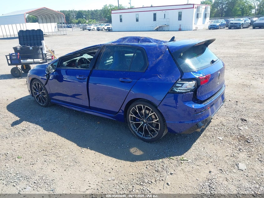 2025 Volkswagen Golf r VIN WVWEB7CDXSW210726 IAAI salvage auction — ALL OVER, Salvage Title, sold $7,000 on 2026-07-31 (photo 3)