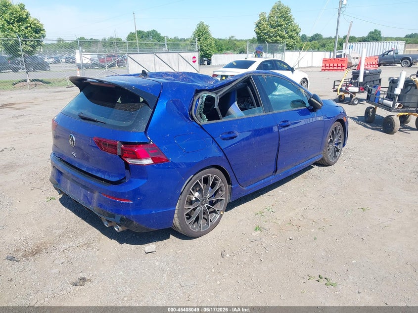 2025 Volkswagen Golf r VIN WVWEB7CDXSW210726 IAAI salvage auction — ALL OVER, Salvage Title, sold $7,000 on 2026-07-31 (photo 4)
