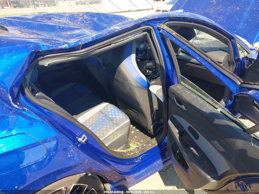 2025 Volkswagen Golf r VIN WVWEB7CDXSW210726 IAAI salvage auction — ALL OVER, Salvage Title, sold $7,000 on 2026-07-31 (photo 8)