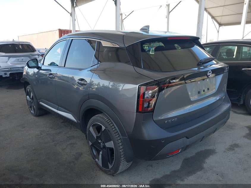 2025 Nissan Kicks VIN 3N8AP6DA2SL363769 IAAI salvage auction — FRONT END, Salvage (California), sold $6,900 on 2026-07-05 (photo 3)