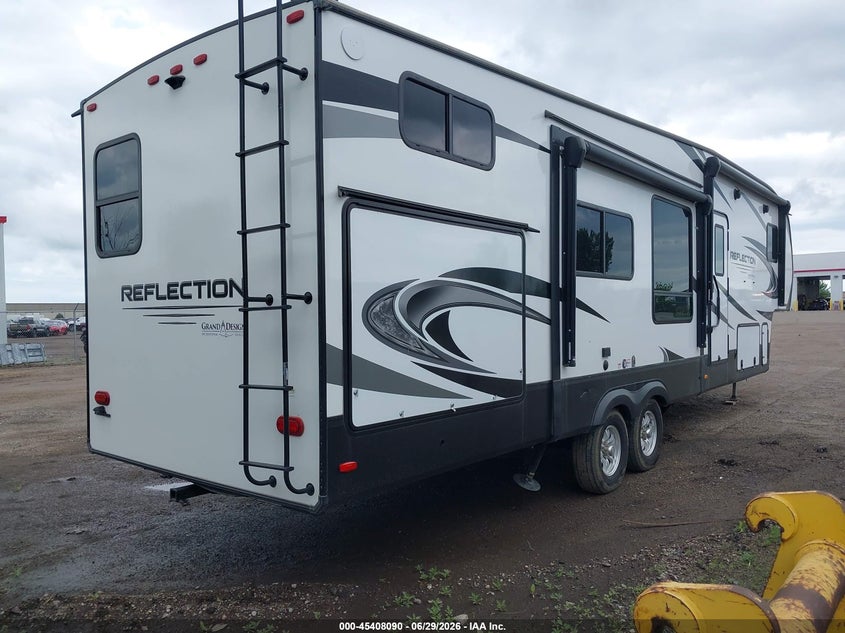 2021 Grand design Other VIN 573FR3825M9913306 IAAI salvage auction — SIDE, Clear (North Dakota), sold $13,500 on 2026-08-19 (photo 4)