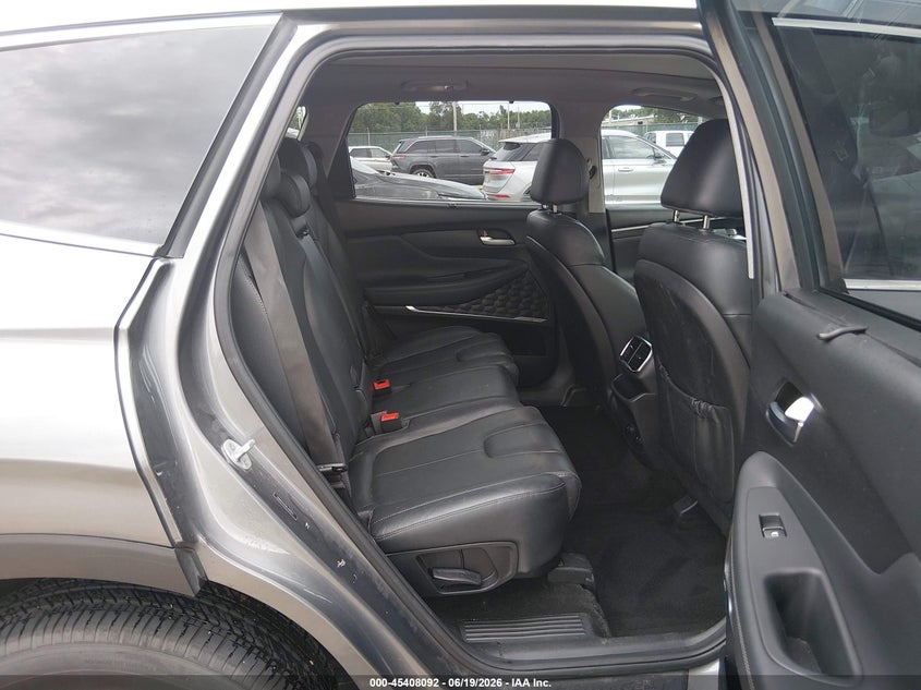 2020 Hyundai Santa fe VIN 5NMS33AD8LH142541 IAAI salvage auction — HAIL, Clear (Kansas), sold $6,000 on 2026-08-30 (photo 8)