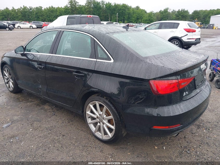 2015 Audi A3 VIN WAUEFGFF4F1135538 IAAI salvage auction — RIGHT FRONT, Salvage Title, sold $1,650 on 2026-07-31 (photo 3)