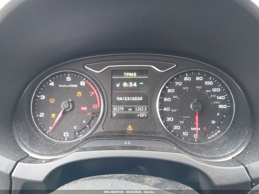 2015 Audi A3 VIN WAUEFGFF4F1135538 IAAI salvage auction — RIGHT FRONT, Salvage Title, sold $1,650 on 2026-07-31 (photo 7)