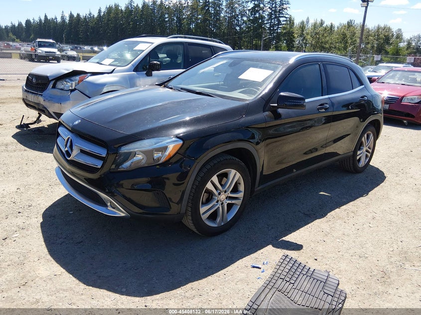 2015 Mercedes-benz VIN WDCTG4GB5FJ033323 IAAI salvage auction — RIGHT SIDE, Bill Of Sale (Washington), sold $2,850 on 2026-07-15 (photo 2)