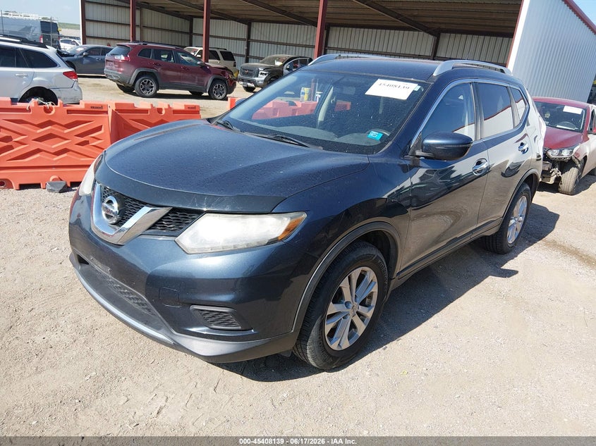 2016 Nissan Rogue VIN KNMAT2MV0GP604162 IAAI salvage auction — NORMAL WEAR, Certificate Of Title (Nebraska), sold $1,700 on 2026-07-16 (photo 2)