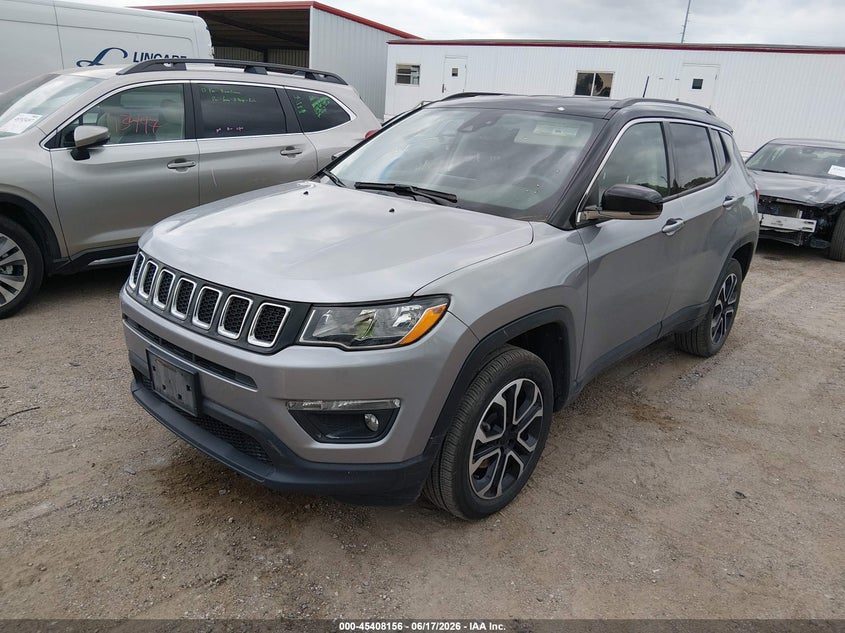 2022 Jeep Compass VIN 3C4NJDCB8NT159527 IAAI salvage auction — FRONT END, Certificate Of Title (Nebraska), sold $5,550 on 2026-07-09 (photo 2)
