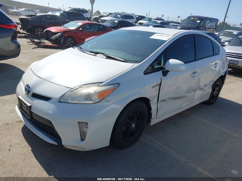 2015 Toyota Prius VIN JTDKN3DU1F1997814 IAAI salvage auction — LEFT SIDE, Salvage (California), sold $2,850 on 2026-07-15 (photo 2)