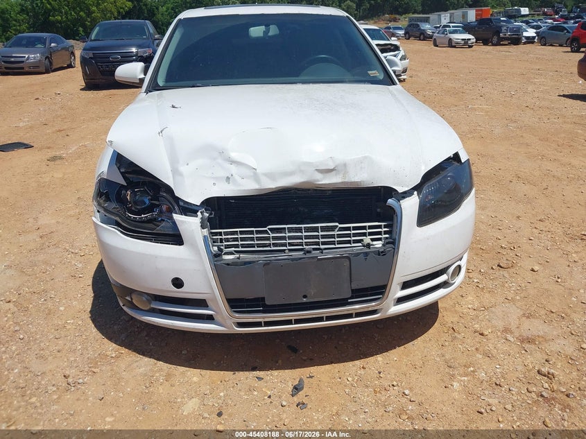 2007 Audi A4 VIN WAUAF78E97A105388 IAAI salvage auction — FRONT END, Salvage (Missouri), sold $100 on 2026-07-20 (photo 6)