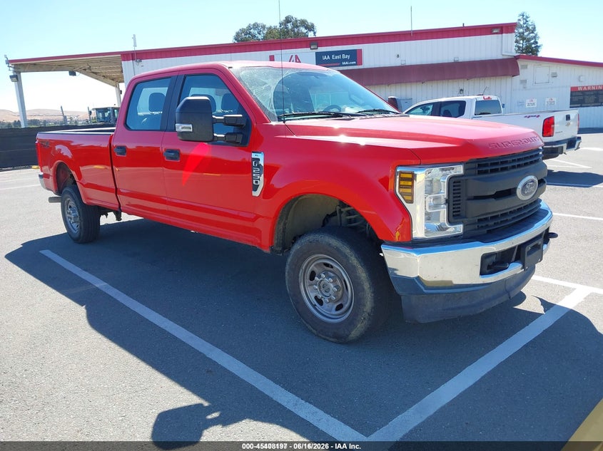 2018 Ford F-250 VIN 1FT7W2B62JEC48720 IAAI salvage auction — NORMAL WEAR, SF97 (California), sold $18,100 on 2026-07-30 (photo 1)
