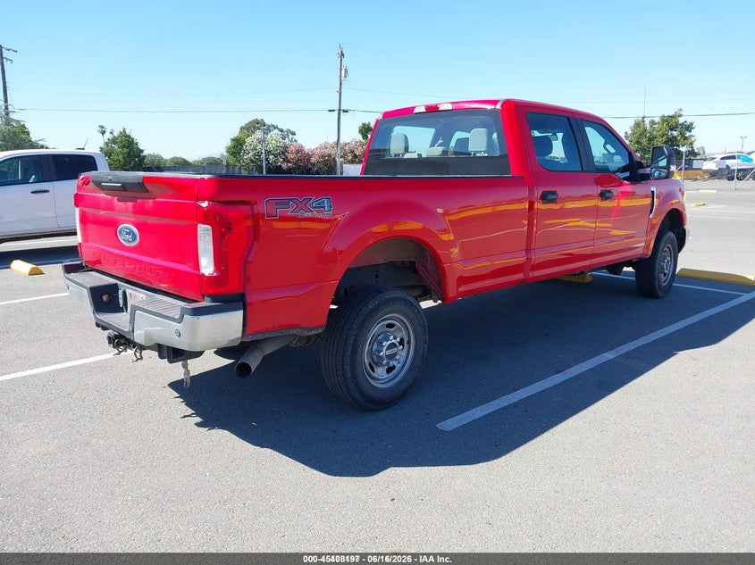 2018 Ford F-250 VIN 1FT7W2B62JEC48720 IAAI salvage auction — NORMAL WEAR, SF97 (California), sold $18,100 on 2026-07-30 (photo 4)
