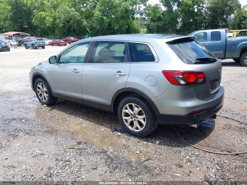 2013 Mazda Cx-9 VIN JM3TB3CV9D0400085 IAAI salvage auction — ENGINE DAMAGE, Clear (Georgia), sold $750 on 2026-07-17 (photo 3)