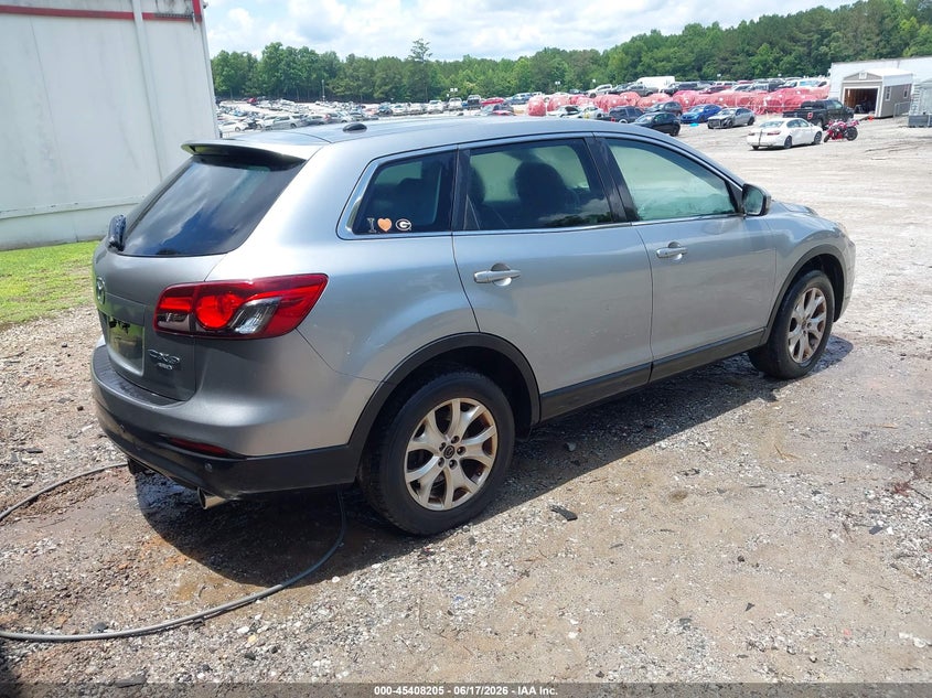 2013 Mazda Cx-9 VIN JM3TB3CV9D0400085 IAAI salvage auction — ENGINE DAMAGE, Clear (Georgia), sold $750 on 2026-07-17 (photo 4)