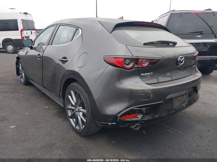 2019 Mazda 3 VIN JM1BPAMM6K1119725 IAAI salvage auction — LEFT FRONT, Salvage Title, sold $4,600 on 2026-07-17 (photo 3)