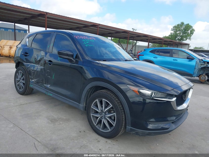 2018 Mazda Cx-5 VIN JM3KFACM3J1425310 IAAI salvage auction — SIDE, Original (Texas), sold $25 on 2026-07-29 (photo 1)