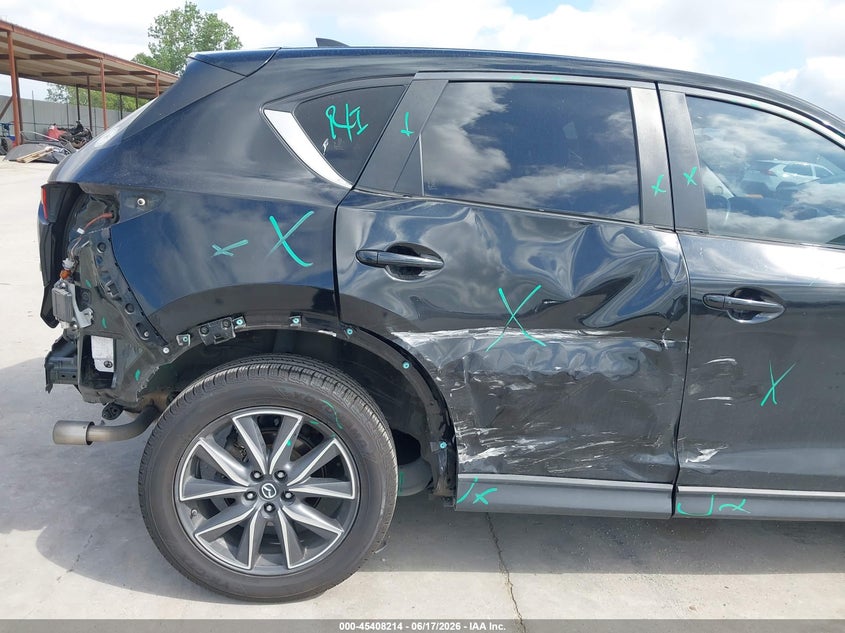 2018 Mazda Cx-5 VIN JM3KFACM3J1425310 IAAI salvage auction — SIDE, Original (Texas), sold $25 on 2026-07-29 (photo 6)